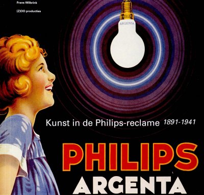 Omslag boek Kunst in de Philips-reclame